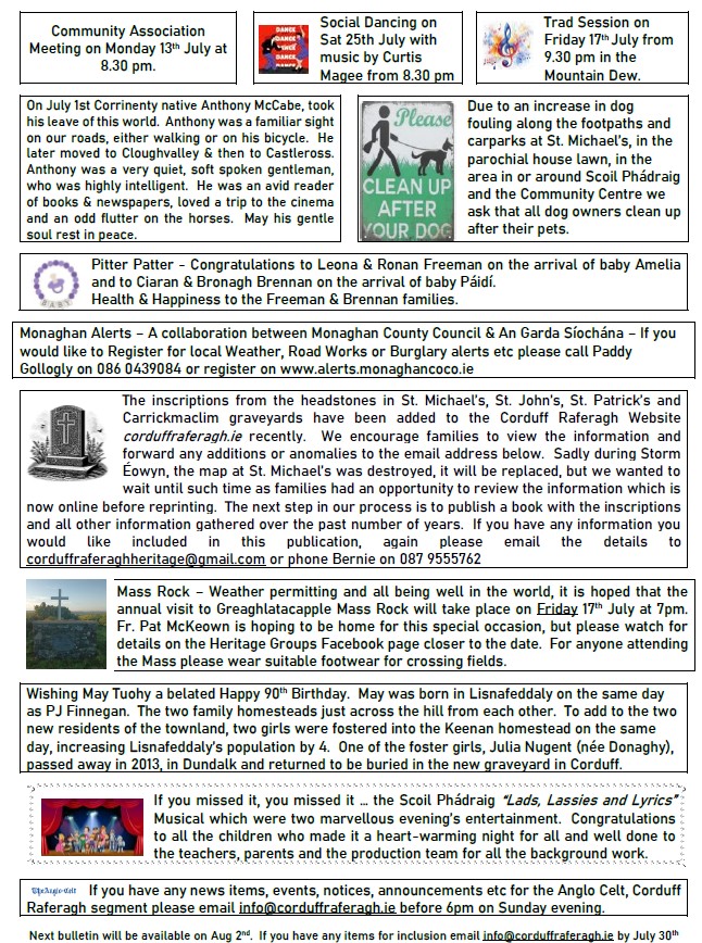 2026 Jul CR Community Bulletin Pg 2