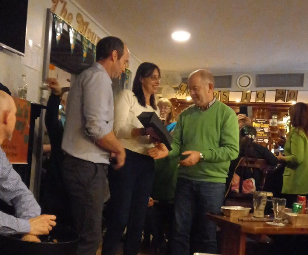 Presentation to Peter Brennan from CRCA