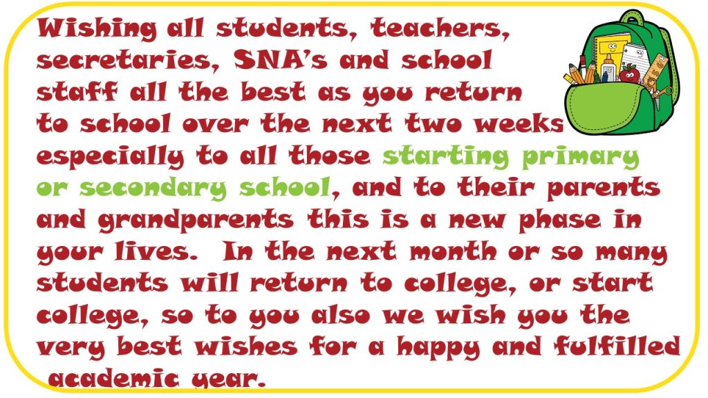 Return to School 2024