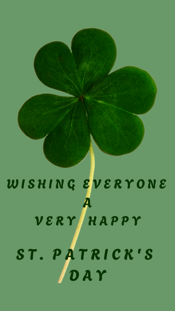 Happy St Patrick's Day 2025