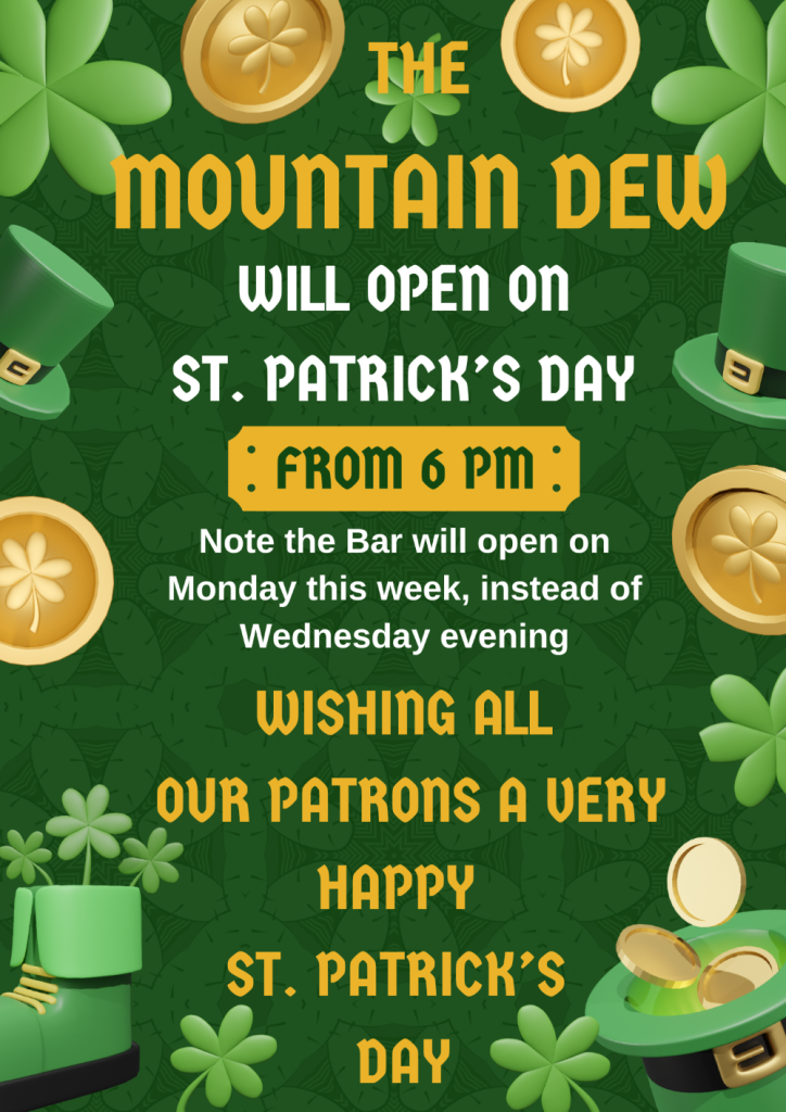 Patrick's Day Poster 2025