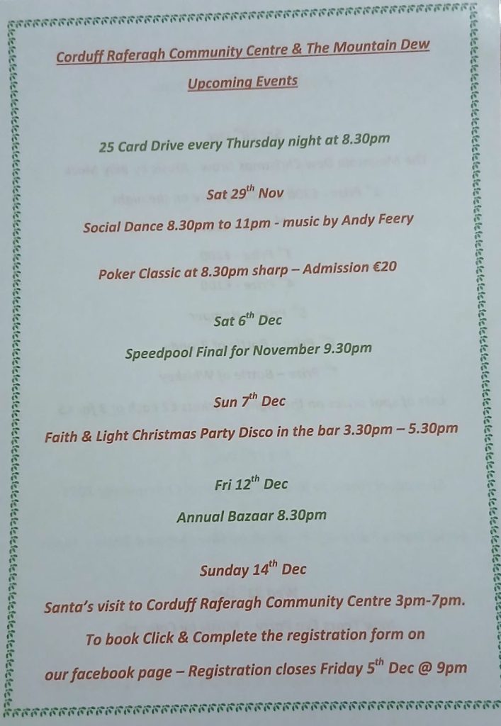 Centre Activities Christmas 2025 1