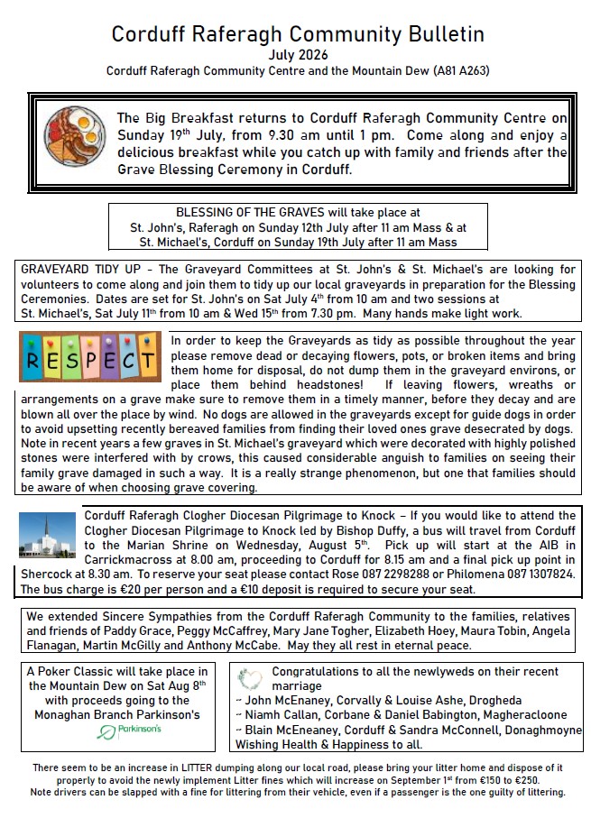 2026 Jul CR Community Bulletin Pg 1